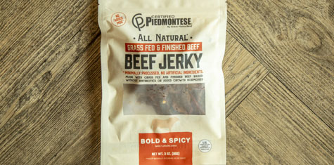 All Natural Grass Fed Bold & Spicy Beef Jerky