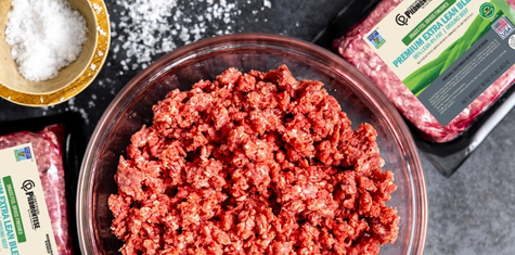 Grass Fed, Grass Finished 96% Lean Ground Beef