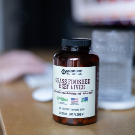Grass Finished Beef Liver Supplement