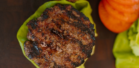 Montana Ranch Gourmet Blend Grass-Finished Ground Beef Burgers