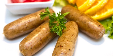 Organic Cooked Spicy Breakfast Chicken Sausage