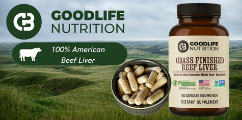Pasture Raised, Grass Finished Beef Liver Supplement