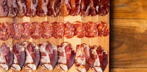 Pre-Sliced Piccante Beef Salami