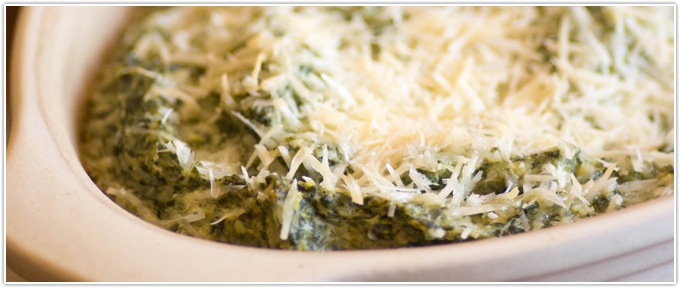 Healthier Spinach & Artichoke Dip