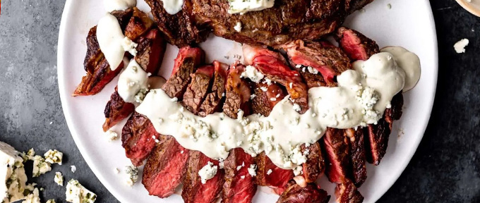 Ribeye-BlueCheeseSauce