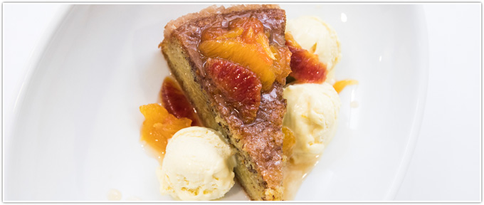 almond-cake-with-olive-oil-ice-cream-and-candied-citrus