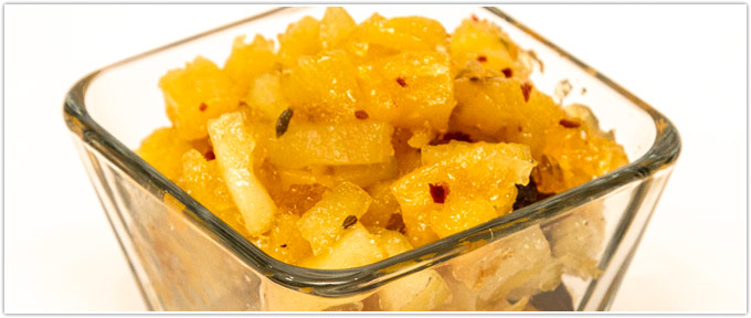 Apple-Pineapple Chutney