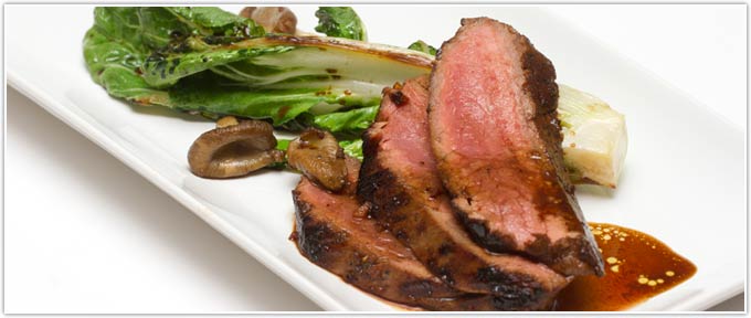 Grilled Balsamic and Soy Marinated Flank Steak Recipe