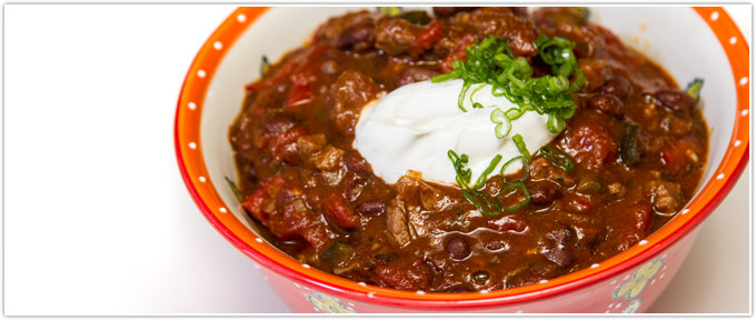 Beef & Black Bean Chili
