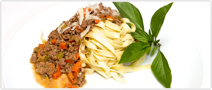 Beef Bolognese With Pancetta