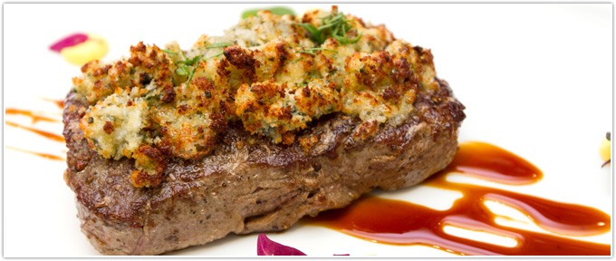 Blue Cheese-Crusted Ribeye