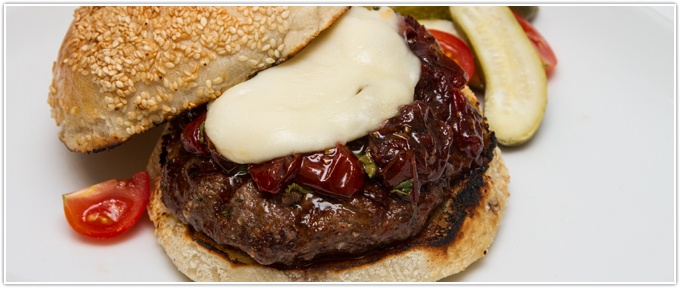 Caprese Burger