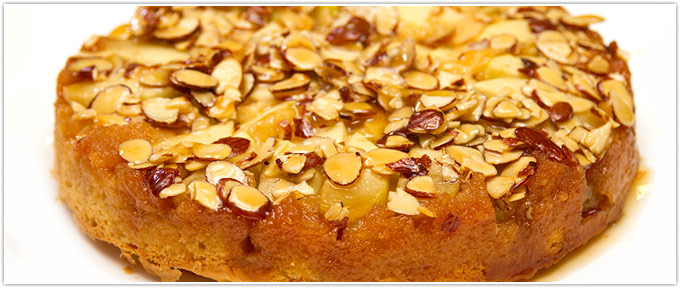 Caramelized Apple Upside Down Cake