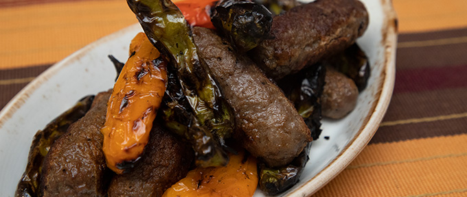 cevapcici-with-peppers