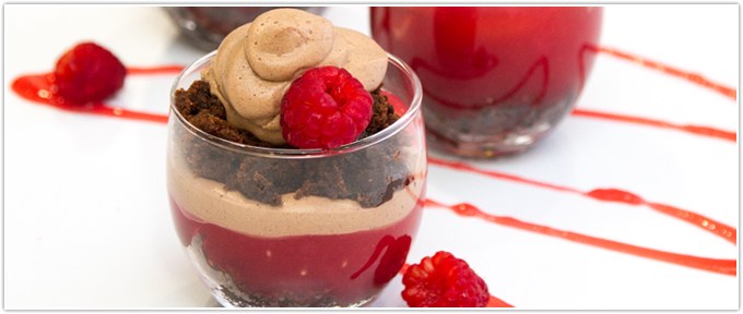 Chocolate Mousse Brownie Minis