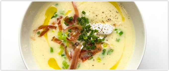 Creamy Potato-Leek Soup