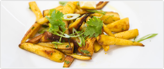 Curried Parsnips