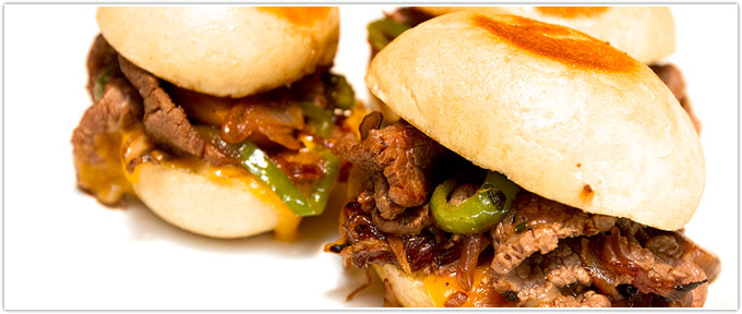 Flank Steak Philly Sliders