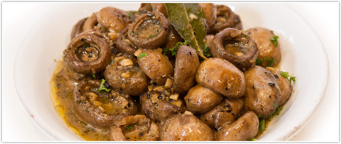 Garlic-Roasted Mushrooms