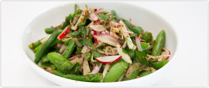Green Bean & Radish Salad