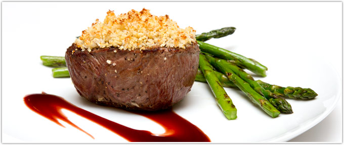 Horseradish-Crusted Steak