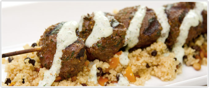 Moroccan Spice-Marinated Kabobs
