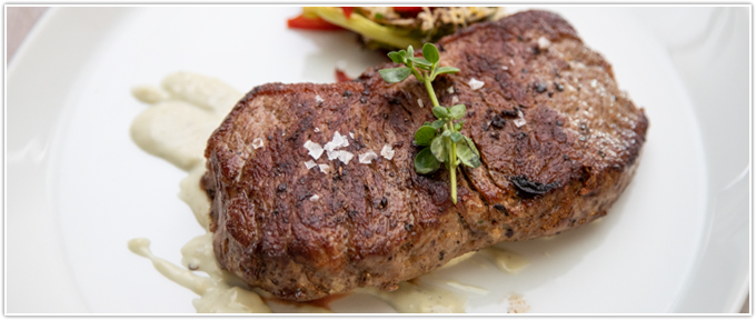 new-york-strip-with-bleu-cheese-sauce-and-roasted-brussels-sprouts