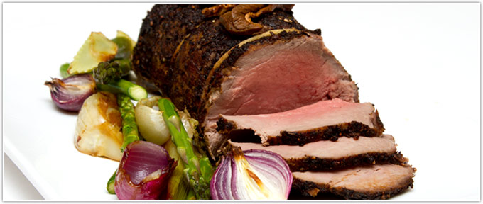 Porcini-Crusted Tenderloin Roast