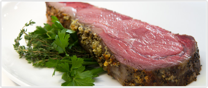 Rosemary-Garlic Rib Roast