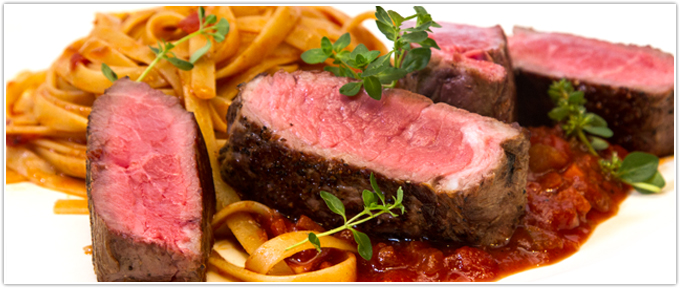 Sirloin Bolognese With Fresh Fettuccini
