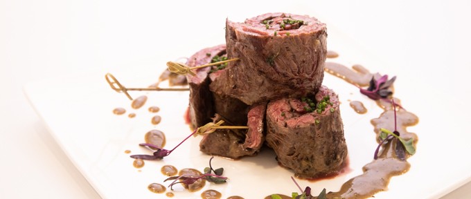Skirt Steak With Bourbon Cream Sauce