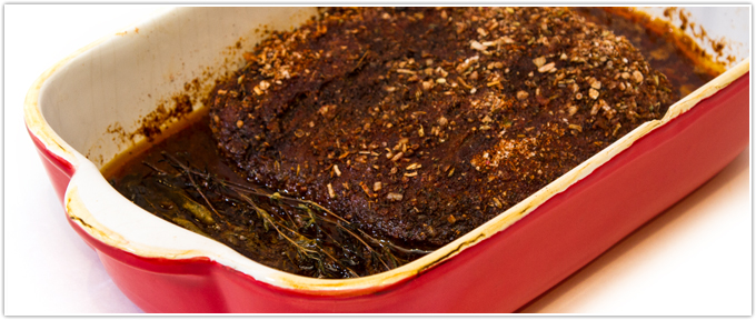 Slow-Roasted Brisket With Smoked Paprika & Sea Salt Rub