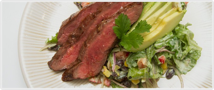 Southwest Flank Steak Salad