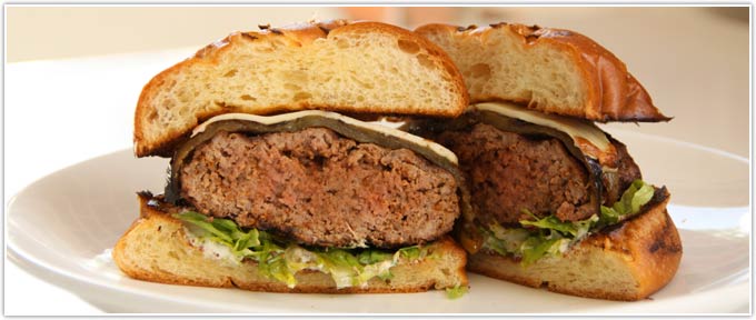 Southwest Green Chile Burger