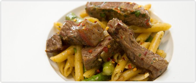 Steak Gremolata Pasta