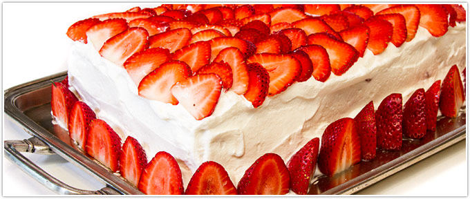 Strawberry Tres Leches Cake