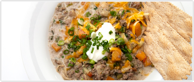 white-chili-with-ground-bison-and-peppers