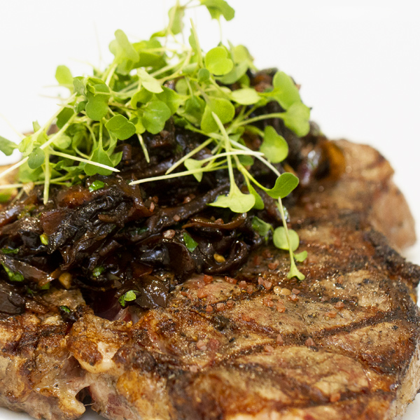 Balsamic Mushroom Glaze For Steaks Recipe