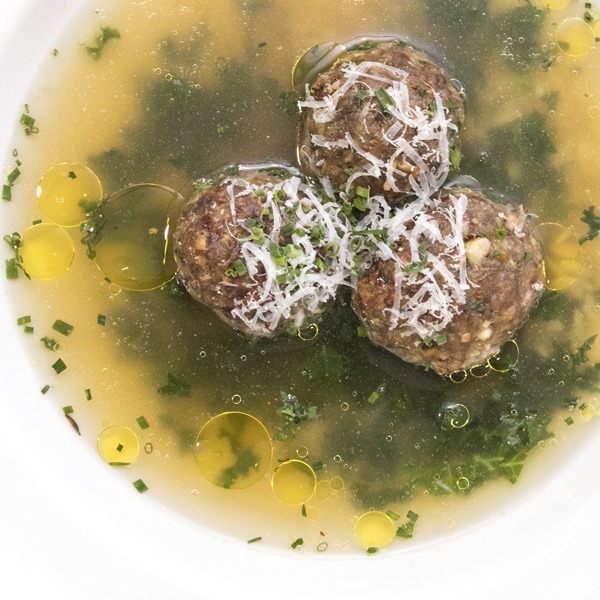 Brothy Meatball Soup With Orzo Recipe