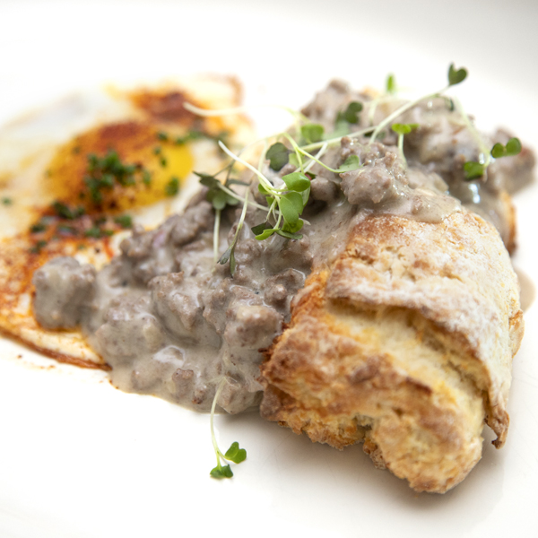 Buttermilk Biscuits & Beef Gravy Recipe