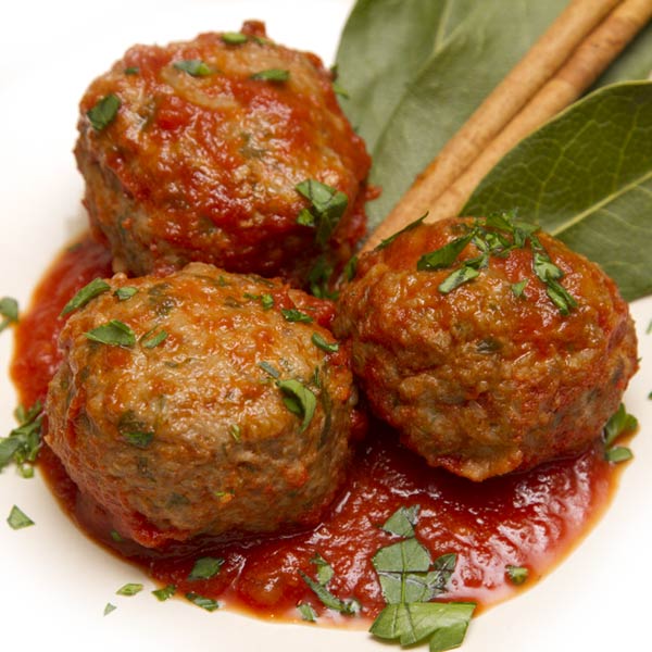 Certified Piedmontese Stuffed Meatballs In Red Sauce