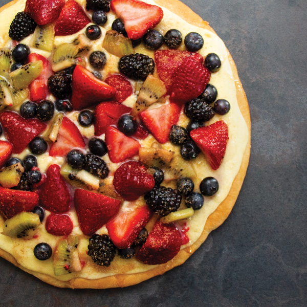 Fruit Pizza With Vanilla Glaze Recipe