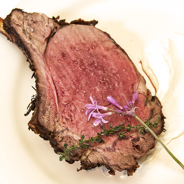 Garlic & Rosemary Smoked Prime Rib Recipe