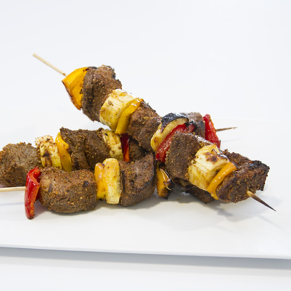 Jerk Beef Kabobs With Spicy Herb Rub Recipe