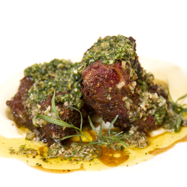 PastramiBraised Short Ribs With Broken Truffle