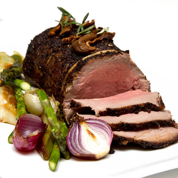 PorciniCrusted Tenderloin Roast Recipe