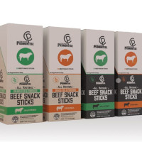 Beef snack stick boxes